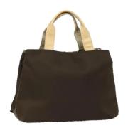 Pre-owned Nylon handbags Burberry Vintage , Brown , Dames