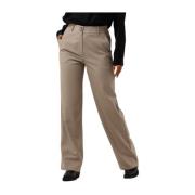 Sophia 438 Beige Broek Fiveunits , Beige , Dames