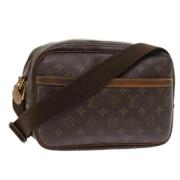 Pre-owned Canvas louis-vuitton-bags Louis Vuitton Vintage , Brown , Da...