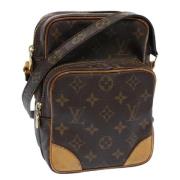 Pre-owned Canvas louis-vuitton-bags Louis Vuitton Vintage , Brown , Da...