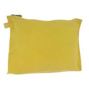 Pre-owned Canvas pouches Hermès Vintage , Yellow , Dames