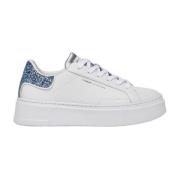 Lage Sneakers Crime London , White , Dames