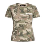 T-shirt met grappig motief Misbhv , Green , Dames