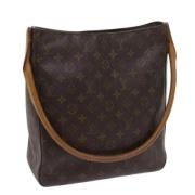 Pre-owned Canvas louis-vuitton-bags Louis Vuitton Vintage , Brown , Da...