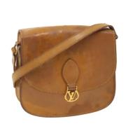 Pre-owned Leather louis-vuitton-bags Louis Vuitton Vintage , Beige , D...