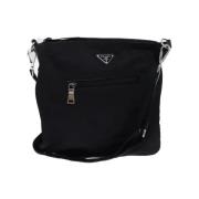 Pre-owned Nylon prada-bags Prada Vintage , Black , Dames