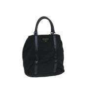 Pre-owned Nylon handbags Prada Vintage , Black , Dames