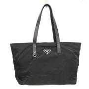 Pre-owned Leather prada-bags Prada Vintage , Black , Dames