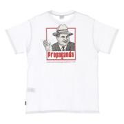 Vriendelijkheid Tee Wit Korte Mouw T-shirt Propaganda , White , Heren