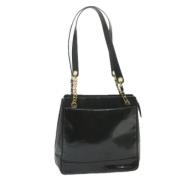 Pre-owned Leather shoulder-bags Chanel Vintage , Black , Dames