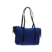 Pre-owned Nylon prada-bags Prada Vintage , Blue , Dames