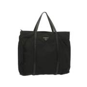 Pre-owned Nylon handbags Prada Vintage , Black , Dames