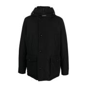 Zwarte Arctic Anorak Parka Woolrich , Black , Heren