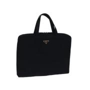 Pre-owned Nylon handbags Prada Vintage , Black , Dames