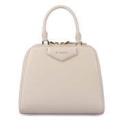 Cube Mini Leren Tas Givenchy , Beige , Dames