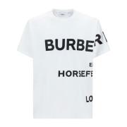 Harlford Heren T-shirt Burberry , White , Heren