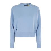 Stijlvolle Pullover Trui voor Mannen Ralph Lauren , Blue , Dames