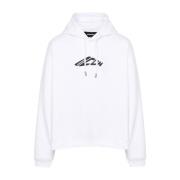 Stijlvolle Sweaters Collectie Dsquared2 , White , Heren