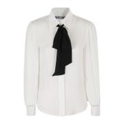 Stijlvolle Shirt voor Mannen en Vrouwen Moschino , White , Dames