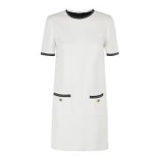 Elegante Jurk voor Speciale Gelegenheden Moschino , White , Dames