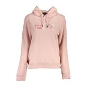 Roze hoodie met logoprint Fila , Pink , Dames