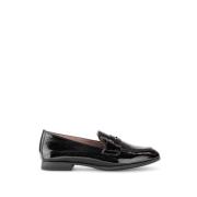 Zwarte lakleren loafers Gabor , Black , Dames