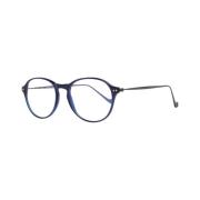 Blauwe Ronde Optische Monturen Stijlvolle Mannen Hackett , Blue , Here...