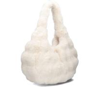 Faux Fur Schoudertas Zleti Unisa , White , Dames