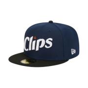 Snapback NBA Cap - Blauw Geborduurd New Era , Blue , Heren