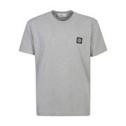 Grijze T-shirts & Polos voor Heren Aw24 Stone Island , Gray , Heren