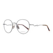 Grijze Ronde Metalen Optische Monturen Sandro , Gray , Dames