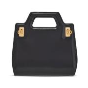 Zwarte handtas voor vrouwen Salvatore Ferragamo , Black , Dames