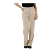 Alice Woven Pants Neo Noir , Beige , Dames