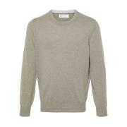 Groene Sweatshirt Aw24 Brunello Cucinelli , Green , Heren