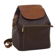 Pre-owned Leather shoulder-bags Celine Vintage , Brown , Dames