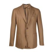 Bruine Aw23 Heren Blazers Tagliatore , Brown , Heren