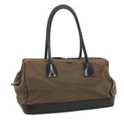 Pre-owned Nylon prada-bags Prada Vintage , Brown , Dames