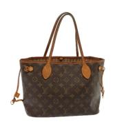 Pre-owned Canvas totes Louis Vuitton Vintage , Brown , Dames