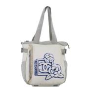 Pre-owned Nylon totes Chanel Vintage , White , Dames