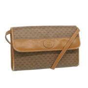 Pre-owned Canvas gucci-bags Gucci Vintage , Beige , Dames