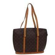 Pre-owned Canvas totes Louis Vuitton Vintage , Brown , Dames