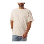 Heren Noodle Tee Woodbird , Beige , Heren