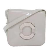 Pre-owned Canvas celine-bags Celine Vintage , White , Dames