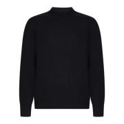 Zwarte Sweater Collectie D4.0 , Black , Heren