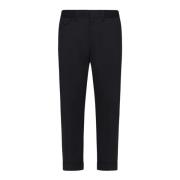 Casual Broeken Low Brand , Black , Heren