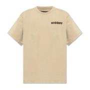 Logo T-shirt Misbhv , Beige , Heren