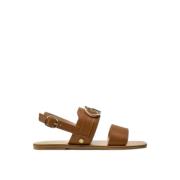 Platte Sandalen voor Vrouwen Liu Jo , Brown , Dames