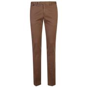 Bruine Broek Herfst Winter 24 PT Torino , Brown , Heren