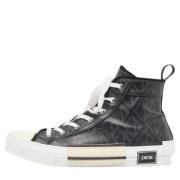 Pre-owned Canvas sneakers Dior Vintage , Black , Heren