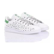 Gepersonaliseerde Zilver Groene Sneakers Vrouwen Adidas , White , Here...